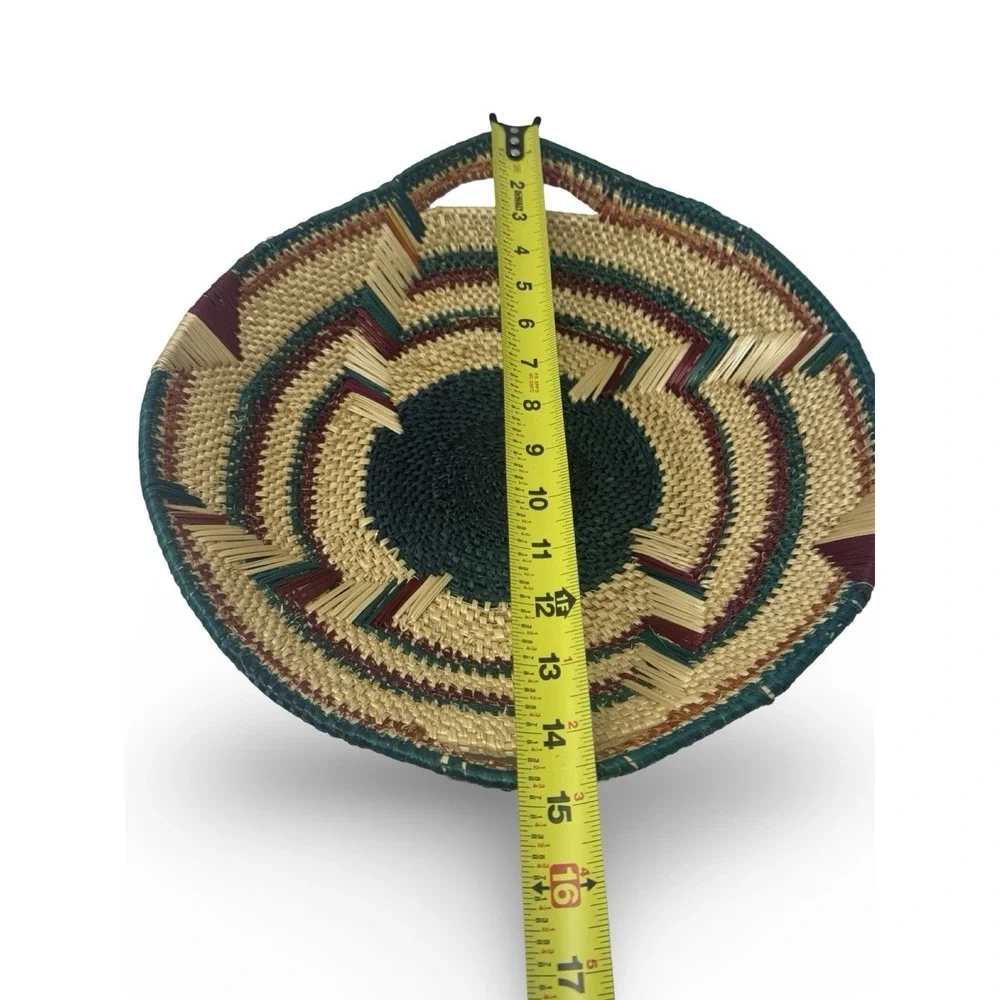 African Soe Tray Handwoven Ghana Basket 15